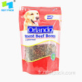 Traitements des aliments pour animaux de compagnie Sacs d&#39;emballage biodégradables